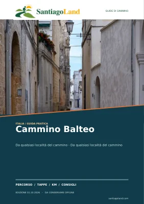 Copertina della guida Cammino Balteo