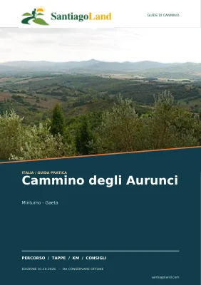 Copertina della guida Cammino degli Aurunci