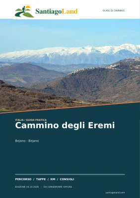 Copertina della guida Cammino degli Eremi