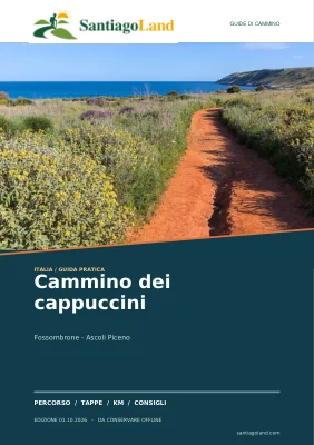 Copertina della guida Cammino dei cappuccini
