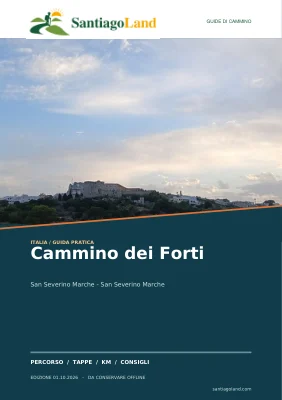 Copertina della guida Cammino dei Forti