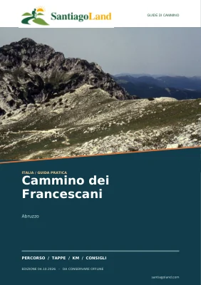 Copertina della guida Cammino dei Francescani