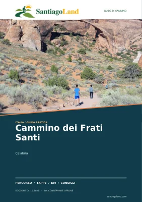 Copertina della guida Cammino dei Frati Santi