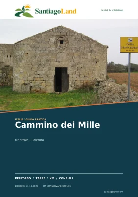 Copertina della guida Cammino dei Mille