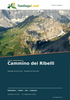 Copertina della guida Cammino dei Ribelli
