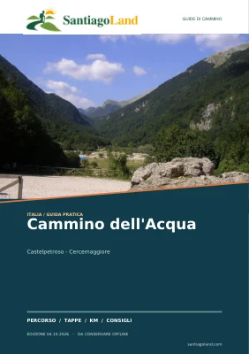 Copertina della guida Cammino dell’Acqua
