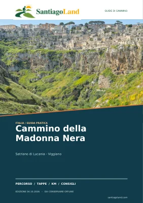 Copertina della guida Cammino della Madonna Nera