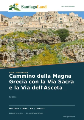 Copertina della guida Cammino della Magna Grecia con la Via Sacra e la Via dell’Asceta