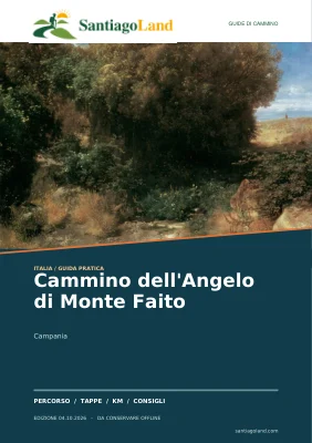 Copertina della guida Cammino dell’Angelo di Monte Faito