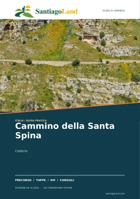 Copertina della guida Cammino della Santa Spina