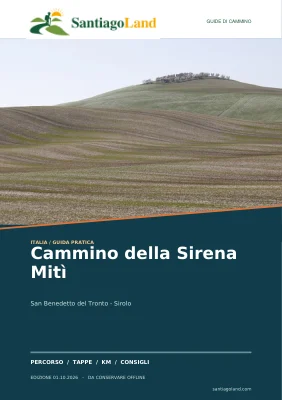 Copertina della guida Cammino della Sirena Mitì