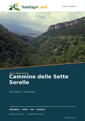 Copertina della guida Cammino delle Sette Sorelle