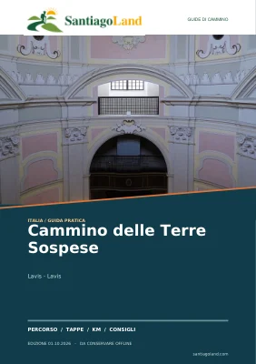 Copertina della guida Cammino delle Terre Sospese