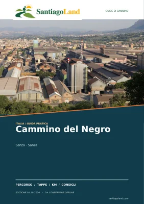 Copertina della guida Cammino del Negro