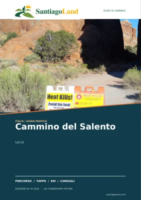 Copertina della guida Cammino del Salento