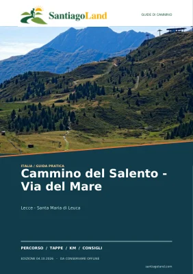 Copertina della guida Cammino del Salento - Via del Mare