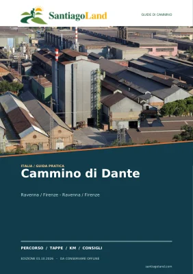 Copertina della guida Cammino di Dante