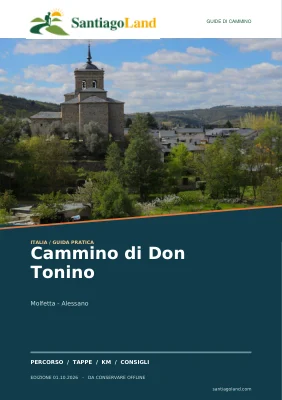 Copertina della guida Cammino di Don Tonino