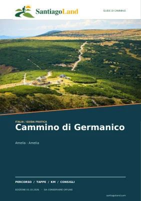 Copertina della guida Cammino di Germanico