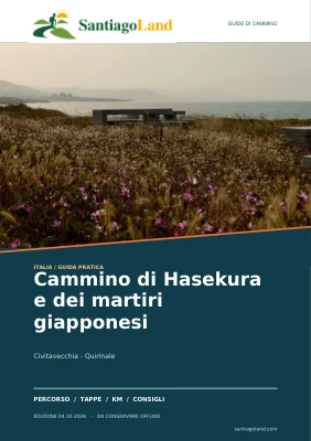 Copertina della guida Cammino di Hasekura e dei martiri giapponesi