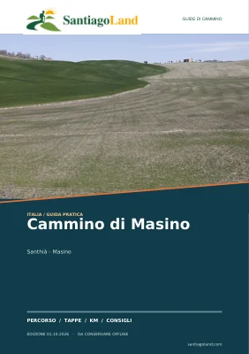 Copertina della guida Cammino di Masino