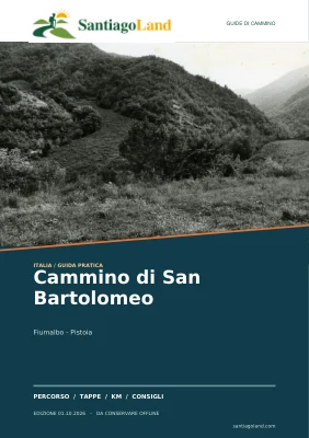 Copertina della guida Cammino di San Bartolomeo