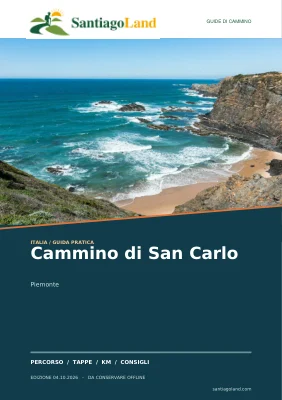 Copertina della guida Cammino di San Carlo