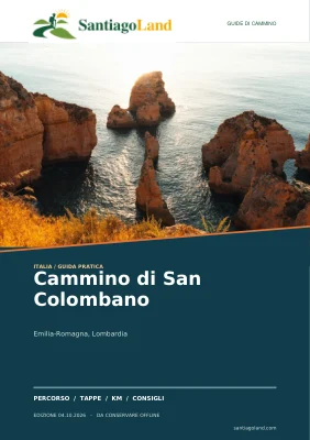 Copertina della guida Cammino di San Colombano