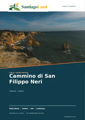 Copertina della guida Cammino di San Filippo Neri