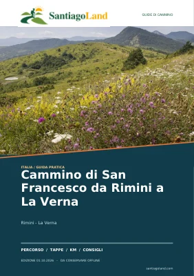 Copertina della guida Cammino di San Francesco da Rimini a La Verna