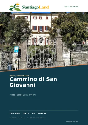 Copertina della guida Cammino di San Giovanni