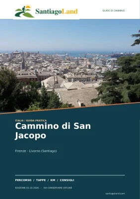 Copertina della guida Cammino di San Jacopo