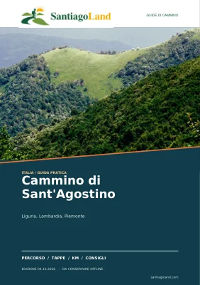 Copertina della guida Cammino di Sant’Agostino
