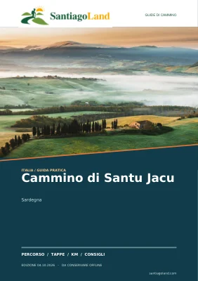 Copertina della guida Cammino di Santu Jacu