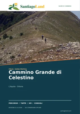 Copertina della guida Cammino Grande di Celestino