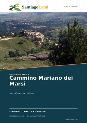 Copertina della guida Cammino Mariano dei Marsi