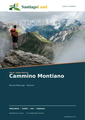 Copertina della guida Cammino Montiano