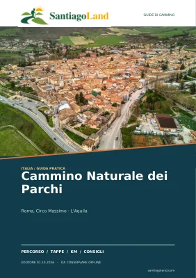 Copertina della guida Cammino Naturale dei Parchi