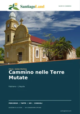 Copertina della guida Cammino nelle Terre Mutate