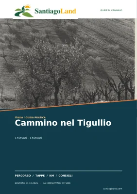 Copertina della guida Cammino nel Tigullio