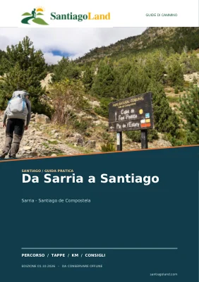 Copertina della guida Da Sarria a Santiago