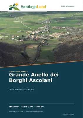 Copertina della guida Grande Anello dei Borghi Ascolani