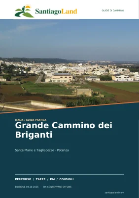 Copertina della guida Grande Cammino dei Briganti