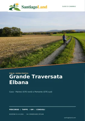 Copertina della guida Grande Traversata Elbana