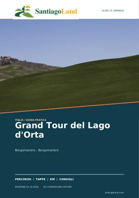 Copertina della guida Grand Tour del Lago d'Orta