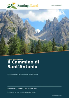 Copertina della guida Il Cammino di Sant’Antonio