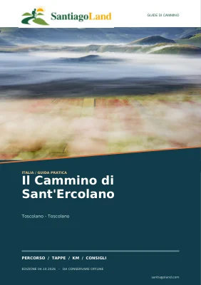 Copertina della guida Il Cammino di Sant’Ercolano