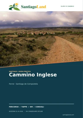 Copertina della guida Cammino Inglese