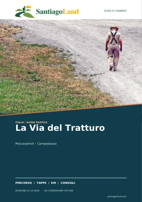 Copertina della guida La Via del Tratturo