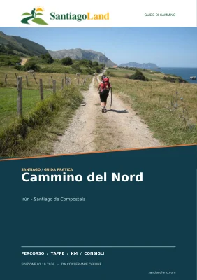 Copertina della guida Cammino del Nord